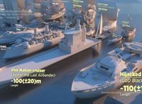 影视和游戏中出现的船只谁最大？