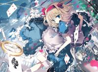 画师シエラ笔下的奇异绮丽的童话世界，小红帽与爱丽丝深深的羁绊