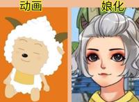 当童年萌物“娘化”，懒羊羊变俏皮美少女，最让人心动的是小叮当