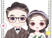 情侣漫画风头像，用手绘画风记录甜蜜瞬间，见证幸福爱情