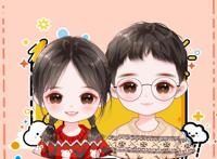 情侣漫画风头像，用手绘画风记录甜蜜瞬间，见证幸福爱情