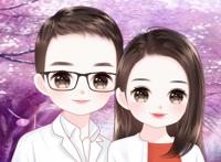 情侣漫画风头像，用手绘画风记录甜蜜瞬间，见证幸福爱情