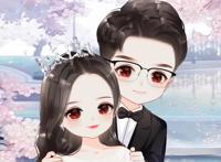 情侣漫画风头像，用手绘画风记录甜蜜瞬间，见证幸福爱情