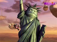 科幻动画片《疯狂外星人》曝环游世界版剧照