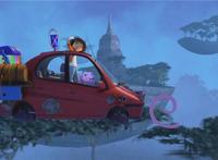 科幻动画片《疯狂外星人》曝环游世界版剧照