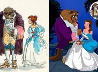 当迪士尼公主用原草稿，艾莎原设定太辣眼，白雪草图就显得有点老