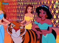 迪士尼公主玩上“互换角色”：茉莉版美人鱼很惊艳，艾莎成小仙子