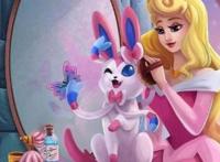 伊布家族加入迪士尼，和公主们的合影，睡美人被称赞，茉莉高颜值