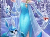 伊布家族加入迪士尼，和公主们的合影，睡美人被称赞，茉莉高颜值