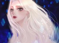 当迪士尼公主在唯美画风下，爱丽儿耳环引人注目，睡美人像小天使