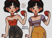 穿便装的迪士尼公主，两种风格同时驾驭？爱上又甜又辣的睡美人