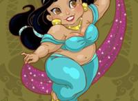 当迪士尼公主变胖，睡美人养出三层膘，茉莉公主舞姿依旧灵活