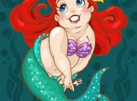 当迪士尼公主变胖，睡美人养出三层膘，茉莉公主舞姿依旧灵活