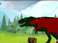 可怜的霸王龙，能否坚强的成长？恐龙动漫故事