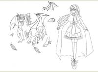 小马宝莉丨同人漫连载：角色定位建模图，M6因贪吃变异吸血鬼小马