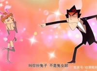 阿衰：小衰和大脸妹合作，两人扮演龟兔赛跑，同学们看吐了！