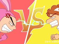 阿衰：小衰和大脸妹合作，两人扮演龟兔赛跑，同学们看吐了！