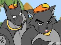 当喜羊羊与灰太狼遇到JOJO，画风浮夸造型大变，终极版灰太狼诞生