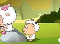 《喜羊羊与灰太狼》草原角色童年照，当看到红太狼的时候我沦陷了