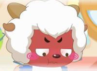 《喜羊羊与灰太狼》草原角色童年照，当看到红太狼的时候我沦陷了