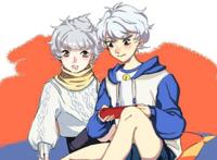 《喜羊羊与灰太狼》官方出的拟人图中，喜懒是CP，亮点是美羊羊