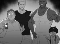 二次元老司机才能看懂的牛头人四天王太太不希望健太被人欺负