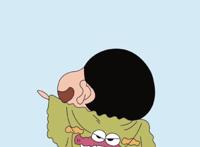 “卡通人物”背景图：你一定要变成一个，更好更自信的女孩！