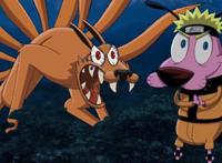 尾兽和人柱力变成动物角色，我爱罗狡猾，七尾化身数码宝贝太搭了