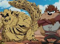 尾兽和人柱力变成动物角色，我爱罗狡猾，七尾化身数码宝贝太搭了