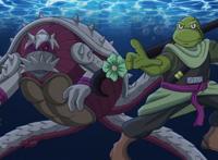 尾兽和人柱力变成动物角色，我爱罗狡猾，七尾化身数码宝贝太搭了