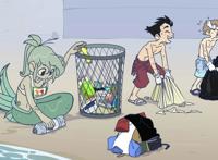 小美人鱼回归主题，环保才是这部漫画真正想要表达的内容