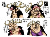 海贼王：草帽团5位成员中老年形象，乔巴依旧卖萌，乌索普雷利化