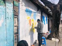 大鱼海棠、魔童哪吒、孙悟空……中山西路二期墙绘即将完工，等你去打卡