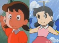 画风突变的动画，静香大眼瘦脸，游戏王“判若两部动画”，就离谱