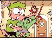 “绿巨人”大战“美猴王”！哪吒前来助阵，小桂子：你们都是弟弟