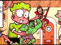 从绿巨人大战孙悟空，到葫芦娃PK哪吒，小桂子的童年经历了什么？