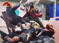 火影：仙人自来也手办，“动漫级”细节还原，发光的螺旋丸过分了