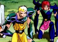 《圣斗士星矢》剧场版中日冕圣斗士能够战胜的了天界的天斗士吗？