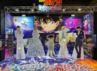 名侦探柯南2022漫展，展出万圣节的新娘番外巨幅海报，排面十足