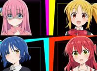 《孤独摇滚！》动画确定10月开播新角色艺图公开