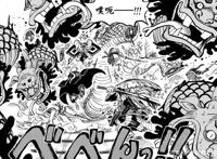 海贼王1022：忍者对决，雷藏分身有瑕疵，福禄寿会生命归还