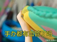买到质量差的手办时，低情商：劣质玩意，高情商：是血管，好细节