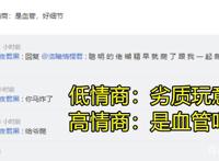 买到质量差的手办时，低情商：劣质玩意，高情商：是血管，好细节