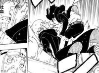 博人传漫画71话，忍界战力天花板出现，吊打考德，佐鸣实力再降级