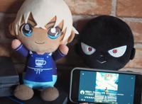 柯南：安室透和犯泽小黑的手机支架公仔，可爱好玩，你喜欢哪个？