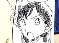 柯南：青山体验犯人犯泽主题店，小兰新签绘，网友：大型打假现场