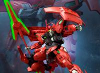 高达水星的魔女：HG模型达利尔巴尔德公开手腕变光剑的红色独角