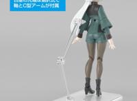 高达水星的魔女：女二拼装模型公开附带可替换的嗨丝腿部零件