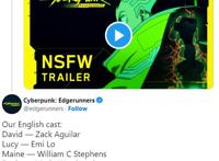 2077衍生动画《赛博朋克：边缘行者》配音表大咖云集