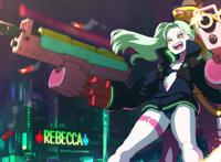 二次元美少女「第256期」赛博朋克：边缘行者丽贝卡壁纸特辑